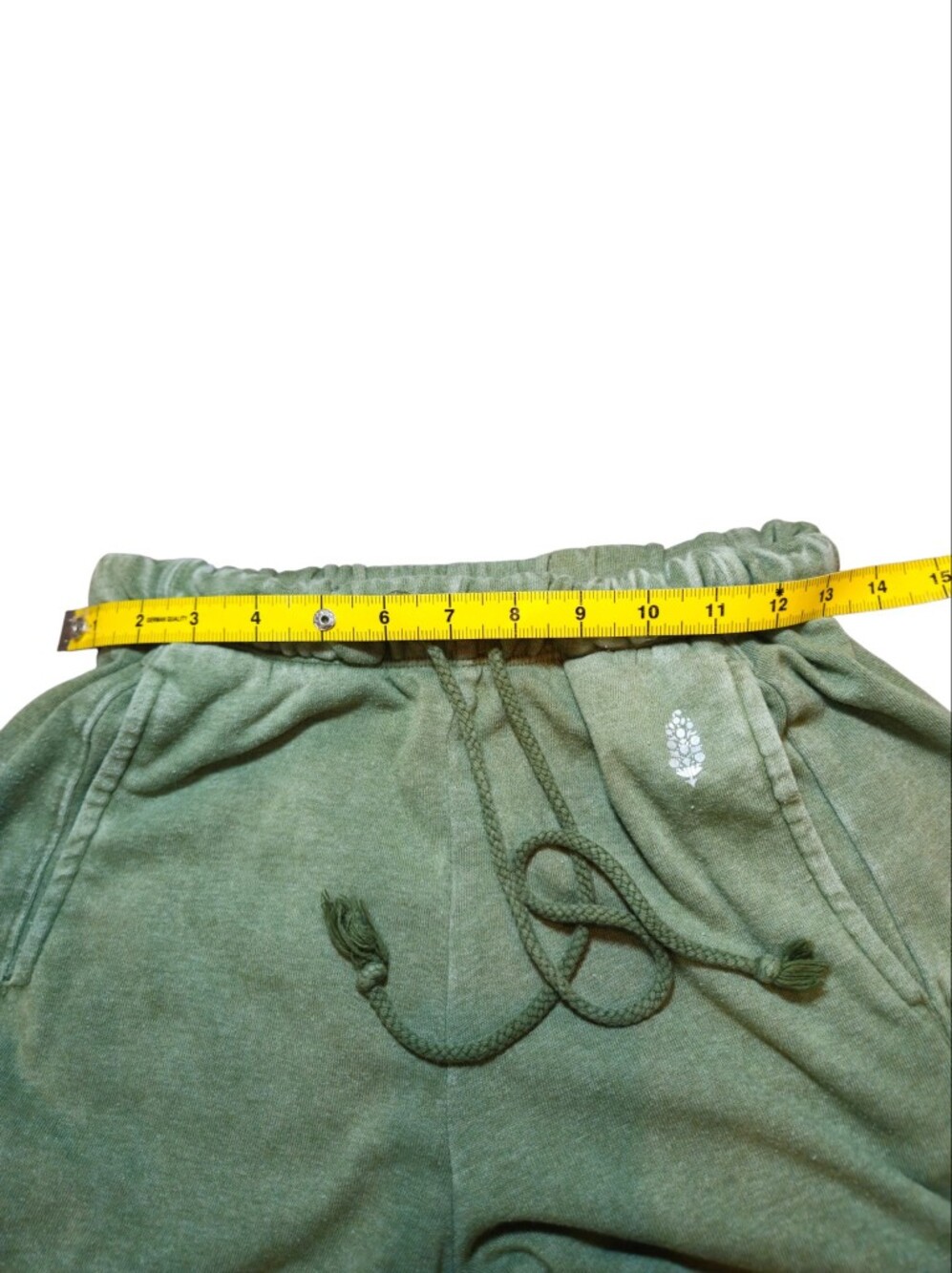 FP Movement Free People Washed Olive Green Wide Leg Sweatpants - Picture 5 of 10